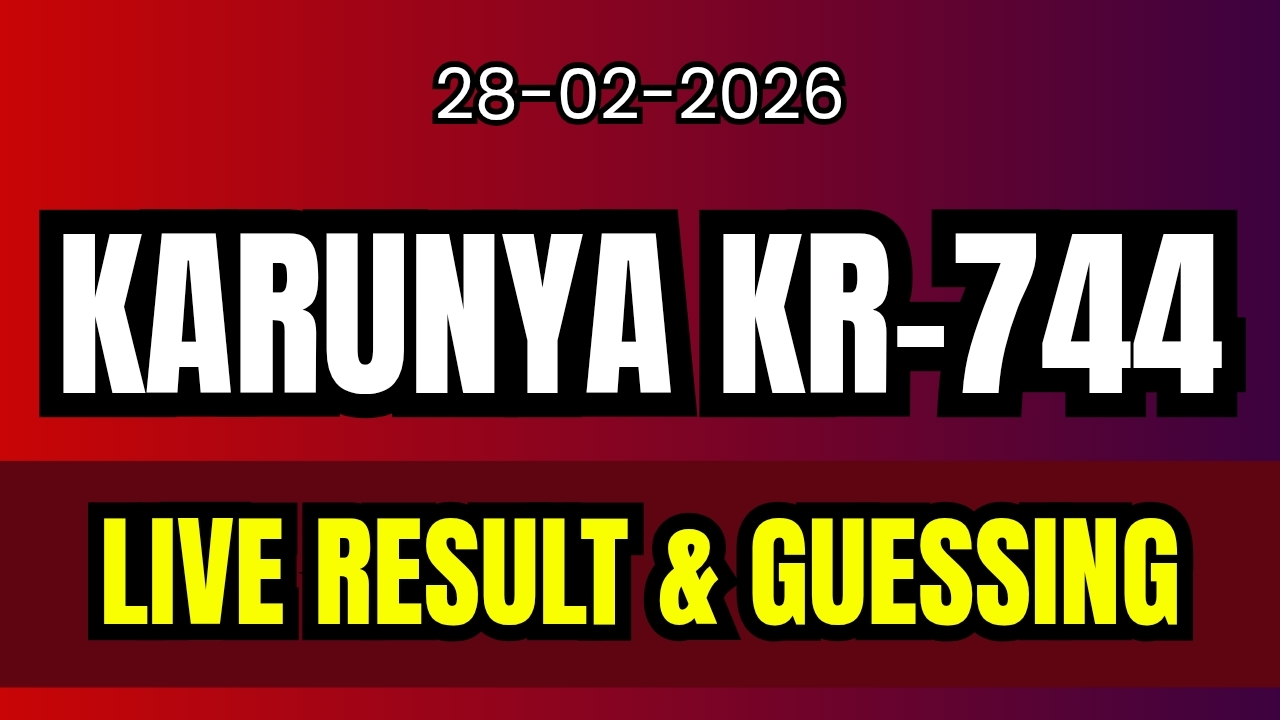 Kerala Lottery Result Today Feb 28 Live Karunya KR-744 Winner List.