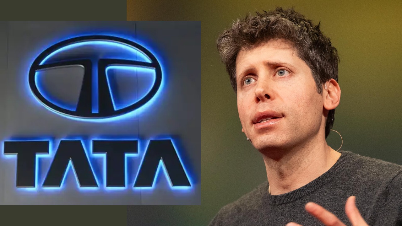 Sam Altman on India Building AI - OpenAI and Tata Group strategic collaboration.