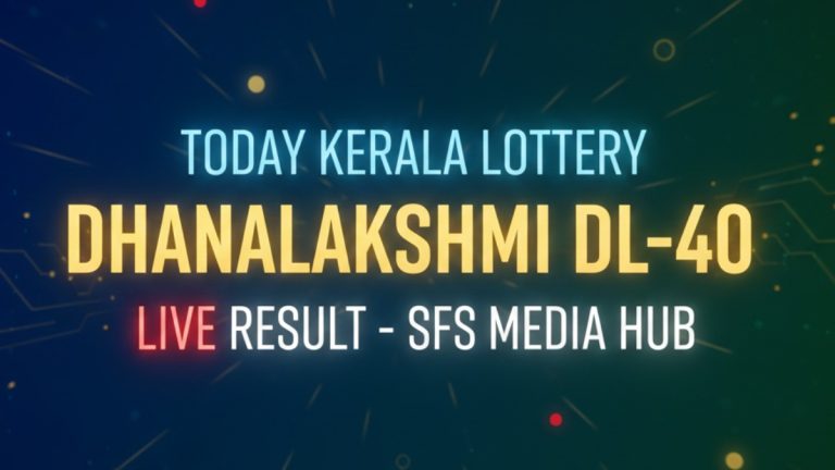 Kerala Lottery Live Result Today Winning Numbers Chart