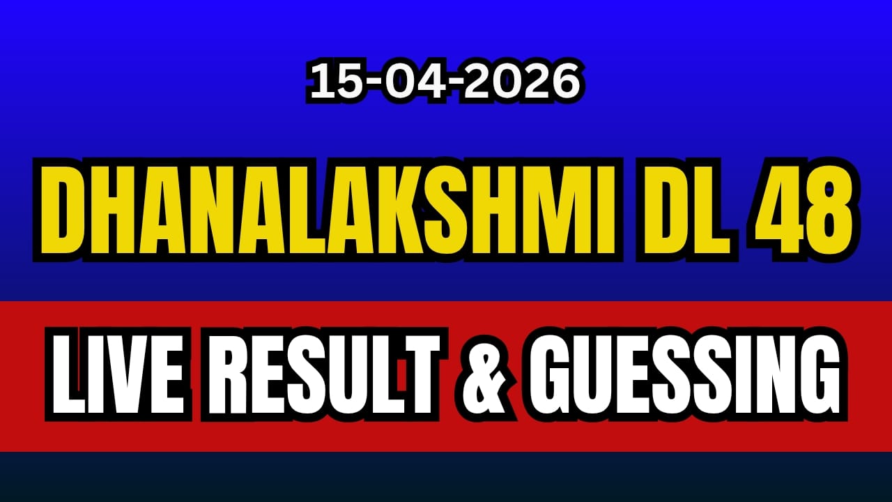 Kerala Lottery Result Today DL 48 DHANALAKSHMI April 15 2026
